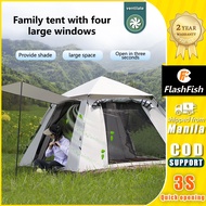 Flashfish Camping tent 3-5-8 person Family Tent Automatic Tent Foldable Camping Family Tent