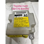 Toyota Rush 89170-B4010 AG denso srs airbag air bag ecu module 3szve 1500cc reset original halfcut j