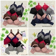 KATUN RVC75 - XINSHINI Bra JUMBO Thin Foam No Wire 34-46 2 and 3 Hooks | BH BIG SIZE Adult Cotton Un