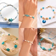 Jewelry Jewelry Bohemian Starfish Shell Conch Rice Beads Beaded Bracelet Beach Vacation Bracelet2607