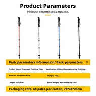 Aluminum Alloy Trekking Pole Three-Section Trekking Pole Trekking Pole 