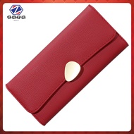 Red PU Girls Wallet Compact Purse Practical Change Purse for Everyday Juyuanxn