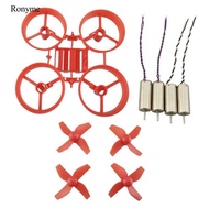 [Ronyme] RC Quadcopter Frame Propellers CW CCW Motor Kit for   H36 RC Drone Black