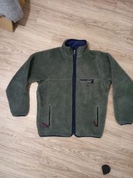 1995年Patagonia retro cardigan Retro Cardigan (baby retro) Eucalyptus x blueberry刷毛搖粒絨外套 美國製 vintage 古著