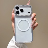 Transparent Magnetic Phone Case For Oneplus 15 13T 13R 12R 11R 10R 10T ACE 6 3 2 Pro Nord 5 3 CE 2 L