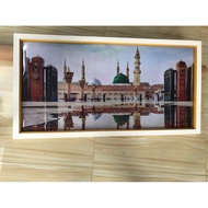 Nabawi mosque wall decoration plus 100x50cm frame