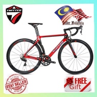 (READY STOCK) SHIMANO 105 MIX TWITTER T10 PRO CARBON Fiber Road Bicycle Original 100% With FREEGIFT 