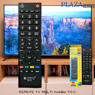 REMOTE TV LCD LED TOSHIBA REGZA 19 - 42 INCH MULTIFUNGSI TANPA SETTING TS-10