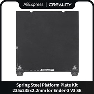 Creality Official Ender 3 V3 SE Print Platform Kit Magnetic Flexible Removable Spring Steel Sheet fo