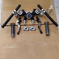 Stang Jepit Adjustable M'Bikers Yamaha Nmax-155 Old Paketan Black