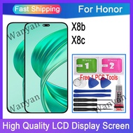 AMOLED For Honor X8b X8c LCD Display Touch Screen Digitizer Replacement