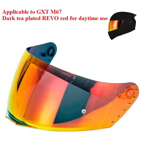 For GXT Helmet Glass Motorcycle Helmet Visor for GXT M67 Face Guard Full Face Helmet Lens,New