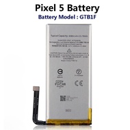 For Google Pixel 5 / Pixel5 ( GD1YQ, GTT9Q, G5NZ6 ) Battery GTB1F Bateri @ 4080mAh