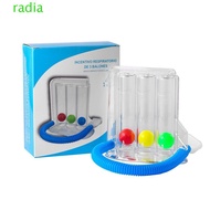 RADIANTZAP 3 Balls Breathing Trainer, 3 Balls Soft Breath Measurement System, Durable Portable Washa