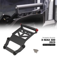 X-MAX 300 2023 Motorcycle Accessories GPS Navigation Bracket Supporter Holder For Yamaha X-Max 300 X