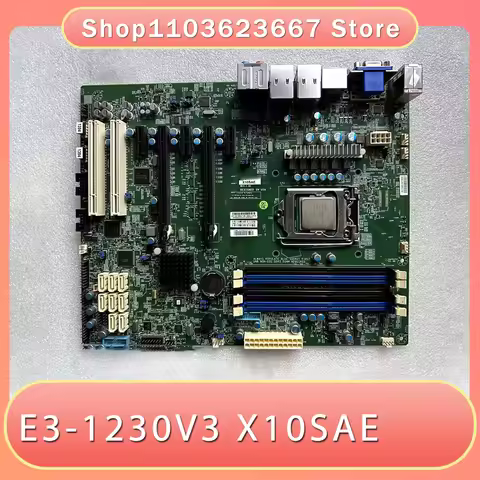 For Supermicro Workstation Server Motherboard Supports E3-1230V3 X10SAE 1150 X10SAE