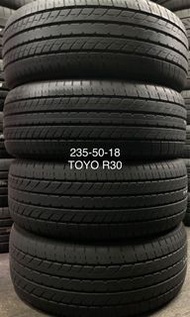 235-50-18 TOYO R30 一套包裝戥