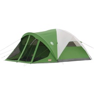 Evanston Screened Camping Tent, 6/8 Person Weatherproof Tent with Roomy Interior Includes Rainfly, C