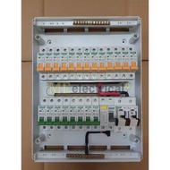 DB BOX 26way (Full set) EPS MCB 6A-20A + ELCB 63A +Main switch 63A