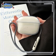 for Bowers & Wilkins Pi6 Pi8 Clear Earphone Case TPU Shell Transparent Headphone Cover Protective Co