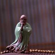 Ceramic Zen Ornaments Buddhist Style Chinese Style Chinese Style Ornaments Tea Pet Bodhidharma Enlig