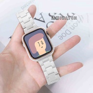 Ready Stock Apple Watch Strap + Case Retro Apple Watch Case Plastic apple watch series 7 strap For i
