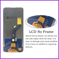 XD 6.95 "จอ LCD แบบดั้งเดิมสำหรับ Infinix Note 7ชิ้นส่วนจอสัมผัสแอลซีดีของเครื่องแปลงดิจิทัลสำหรับ I