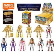 Blokees Gold Saint Building Block Saint Seiya ประกอบของเล่น Shura Aiolos ประกอบรูปของเล่นเด็กของขวัญ