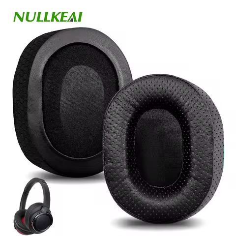 Nullkeai Replacement Ear Cushion for Audio-Technica ATH-WS660BT G1WL Headphone Earpads Sleeve Pad Ea