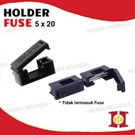 Fuse Holder PCB Tancap Kotak Sekring Sekering Kaca Gelas 5x20 mm BLX-A