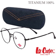 แว่นตา Fashion รุ่น Lee Cooper 6629 กรอบแว่นตา สำหรับตัดเลนส์ กรอบเต็ม แว่นแฟชั่น ชาย หญิง ทรงสปอร์ต sport วัสดุ ไทเทเนียม titanium ขาข้อต่อ รับตัดเลนส์