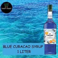 GIFFARD BLUE CURACAO SYRUP - 1L