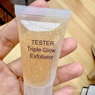 TESTER TRIPLE GLOW EXFOLIATOR 15ml | Face Scrub Gel