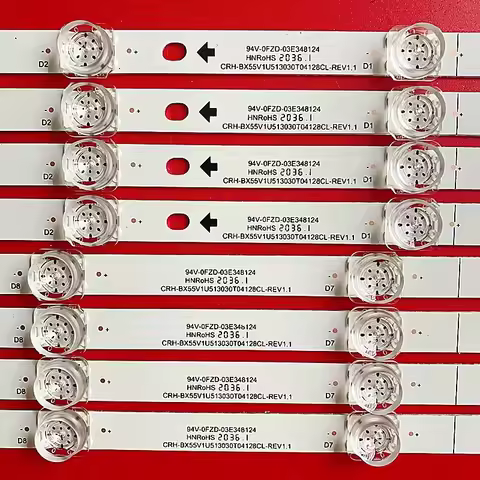 LED Backlight Strip For Hisense H55B7100UK H55B7100 H55B7300 H55B7300UK H55BE7000 H55BE7200 H55BE740