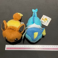 Pokemon Banpresto Tsum Tsum Eevee &amp; Vaporeon Cute Plush Doll (Medium Size)
