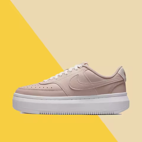 Nike Court Vision 1 Alta Versatile Comfort Classic Minimalism Durable Breathability Women's Low-Top 