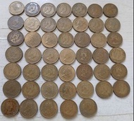($50/47個)女皇(大)[一毫] (1956-1979)