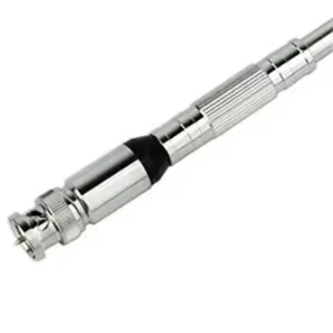 A53TT FM Walkie-Talkie Radio Antenna BNC Antenna 76-108MHz Changbai Pull Rod Antenna FM Antenna