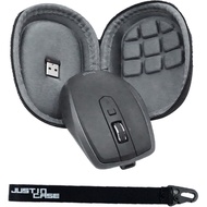 JUSTIN CASE 滑鼠收納盒+掛繩 適用羅技MX anywhere 2s/MX anywhere 3/MX master 3/MX anywhere 2 單品 單色(收納盒)，隨機出貨（掛繩）
