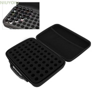 NIUYOIU Alcoho Ink Storage Organizer, EVA Holds 60 Bottles  Ink Storage Box, Internal Pockets Shockp