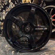 K-II YZ931 17X7.5 / 18X8.5, 5H112/114.3/5H100 BW/HBW NEW SPORT RIM (PRICE FOR 1 SET)