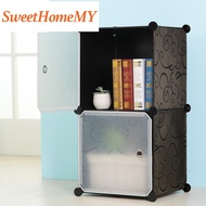 Ready Stock~ SweetHomeMY DIY 2 Cube Storage Cabinet Bedside Table Storage Box