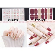 Nail Sticker nail/ nail Sticker nail Sticker glitter Sticker flower gel nail art gel polish instant 