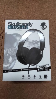 耳機 SKULLCANDY Crusher S6SCDZ-003 黑色
