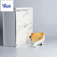 NG Models 1/200 White Machine Boeing Original Factory B737 MAX8 Alloy Passenger Aircraft Model 92,00