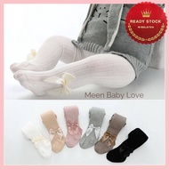 Ready Stock Newborn Baby Kids Girls Cotton Leggings Sock Elastic Waist Tights Pant