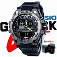 Jam Tangan Pria G Shock GA 100 Dual Time Grade-Ori Import Fullset BoxG shok G sock Sporty Watch Taha