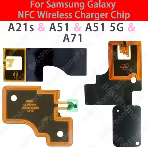 NFC Antenna Wireless Charging For Samsung Galaxy A21s A51 5G A71 Phone New Back NFC Loud Speaker Rep