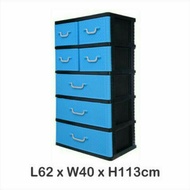 Century 5 Tier Plastic Drawer