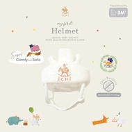 iCHi My 1st Helmet หมวกกันกระแทกสำหรับเด็ก - สีขาว (หมวกนิรภัยสำหรับเด็ก)